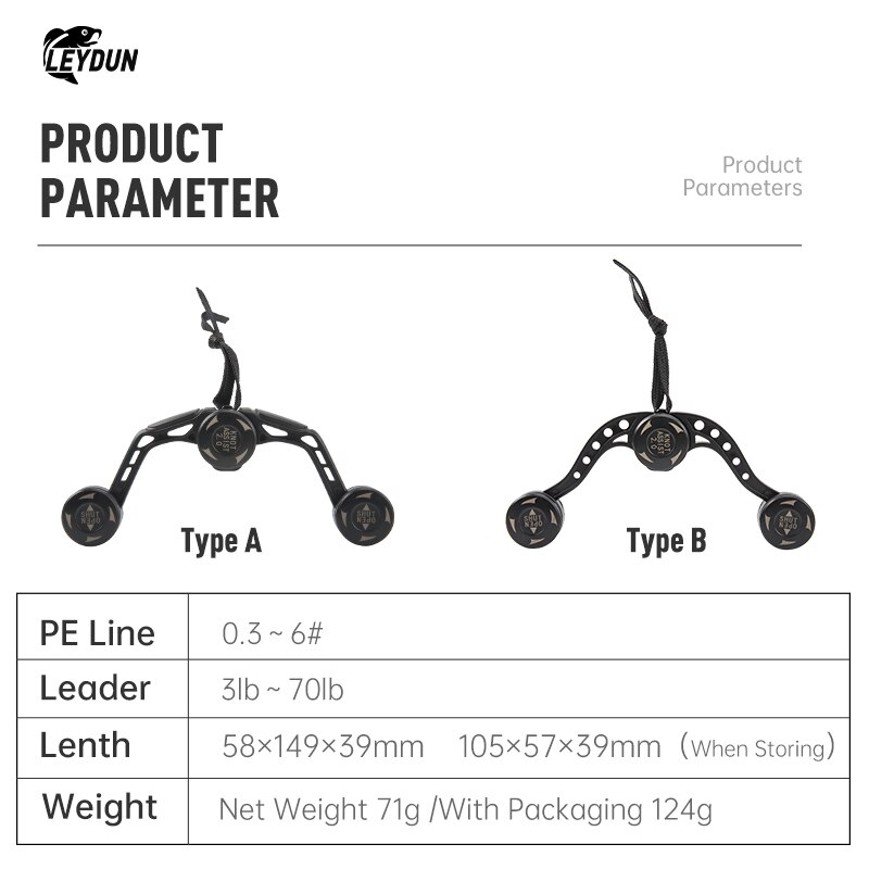Attrezzi da pesca LEYDUN GT FG - Leader Line recensione e prezzo