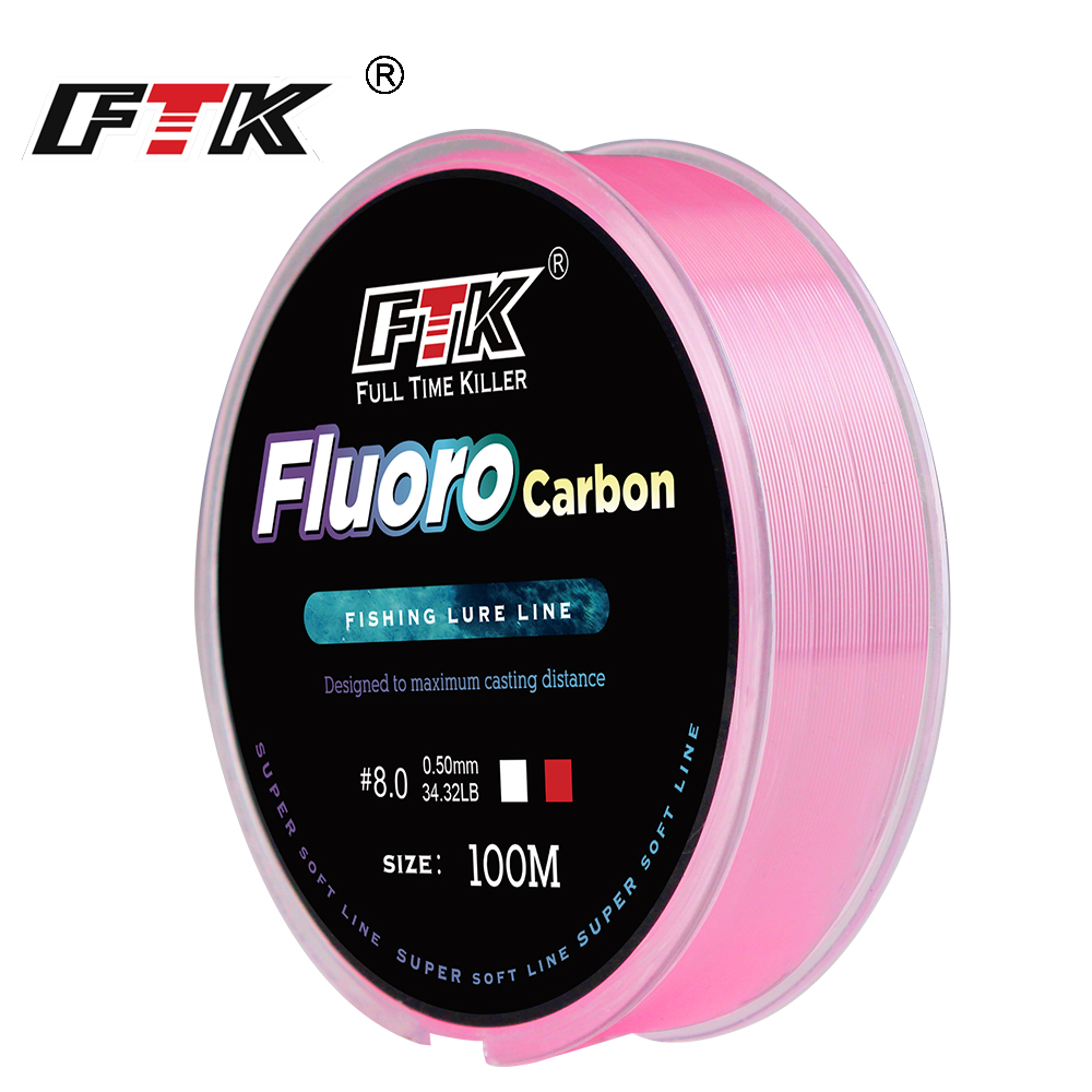 FTK 100m 4.13-34.32LB Filo da  - Fluorocarbon Line recensione e prezzo